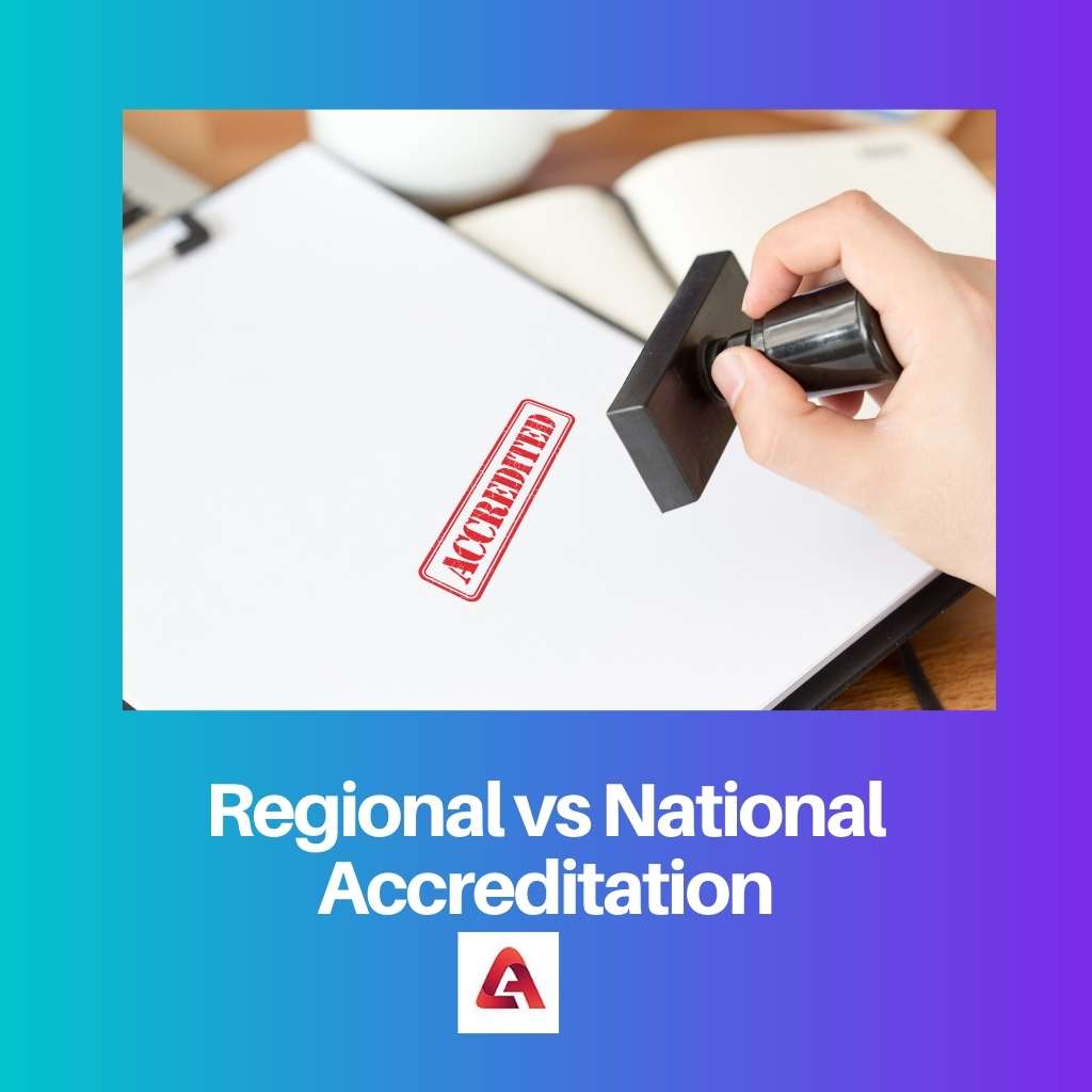 Regional vs National Accreditation