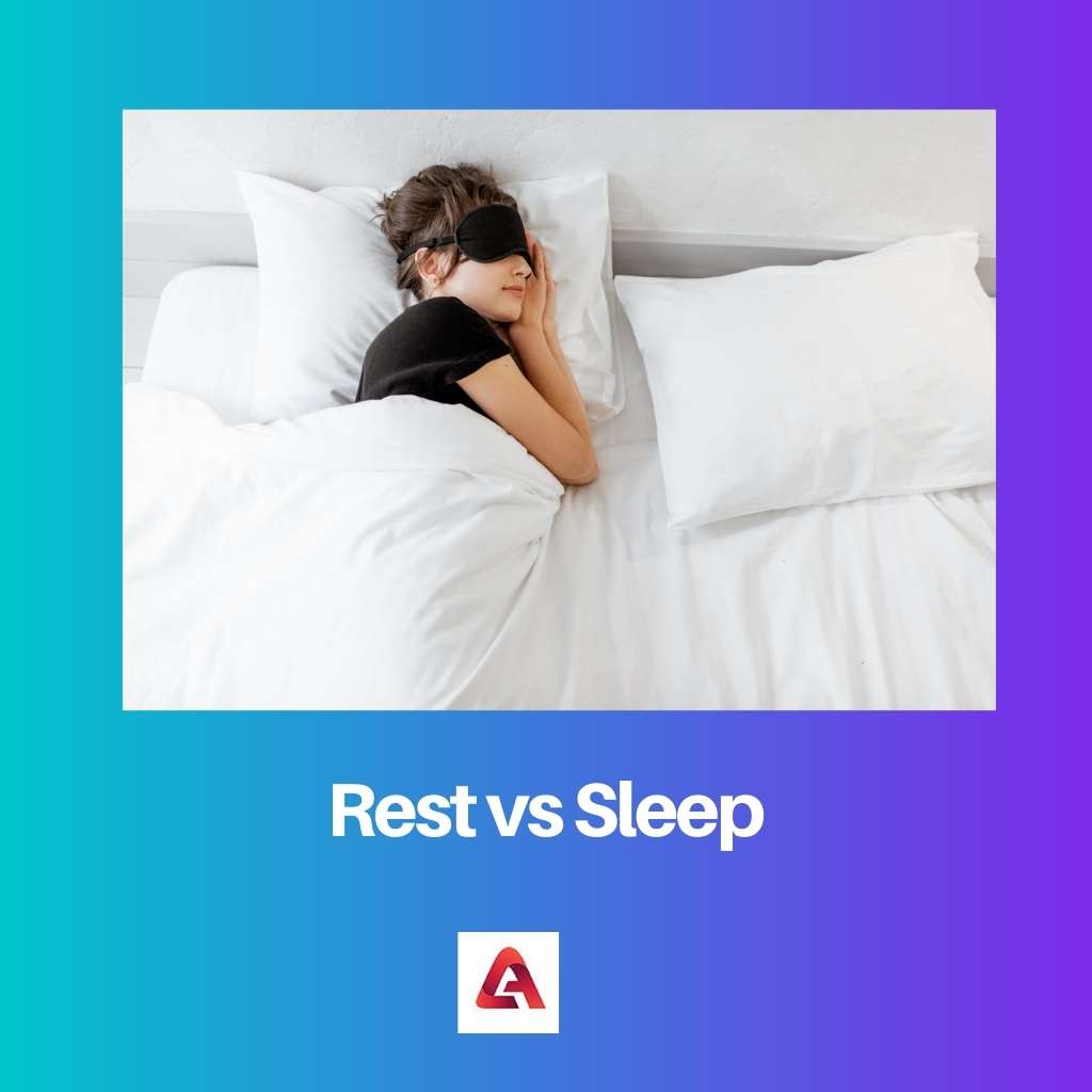 Rest vs Sleep