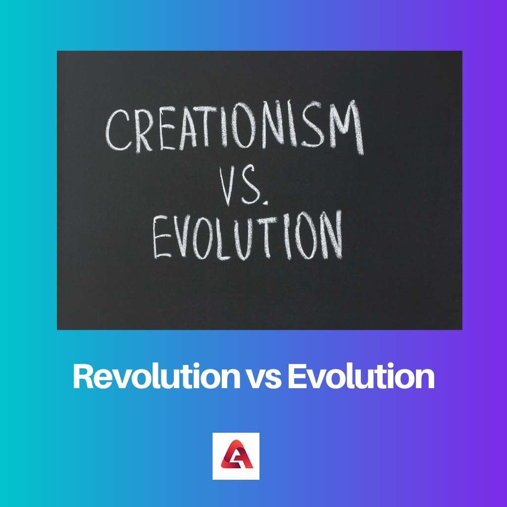 Revolution vs Evolution