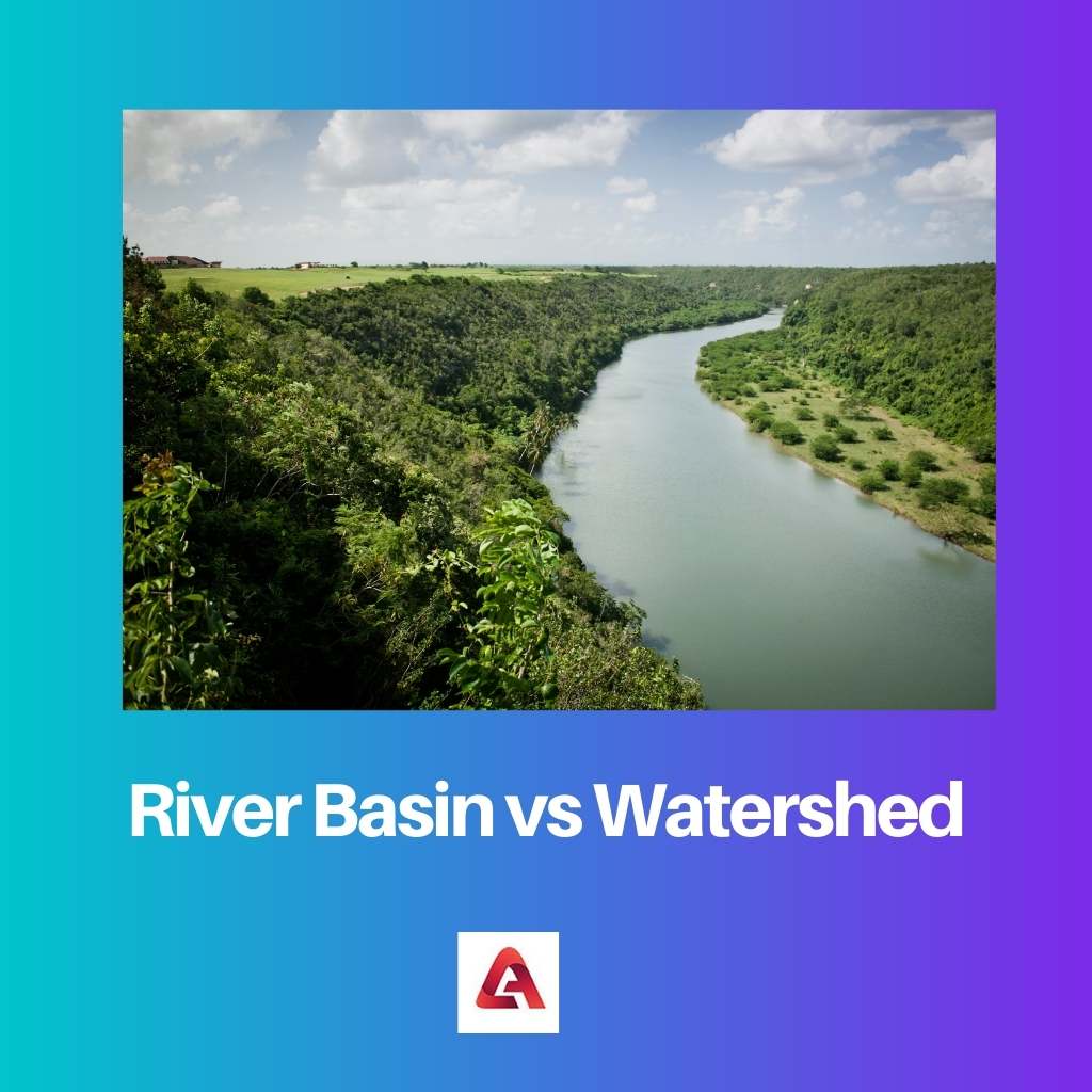 River Basin vs Watershed