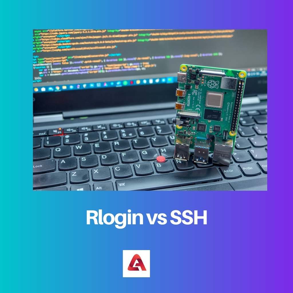 Rlogin vs SSH