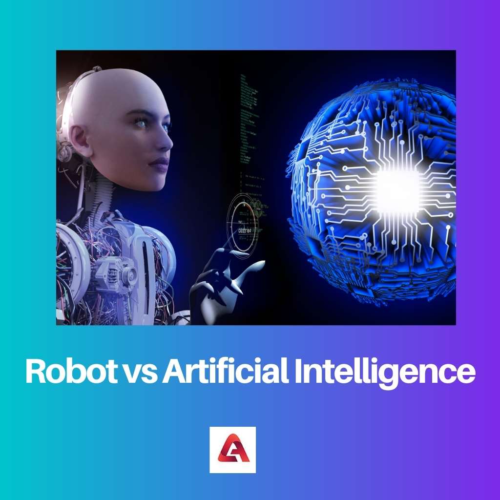 Robot vs Artificial Intelligence