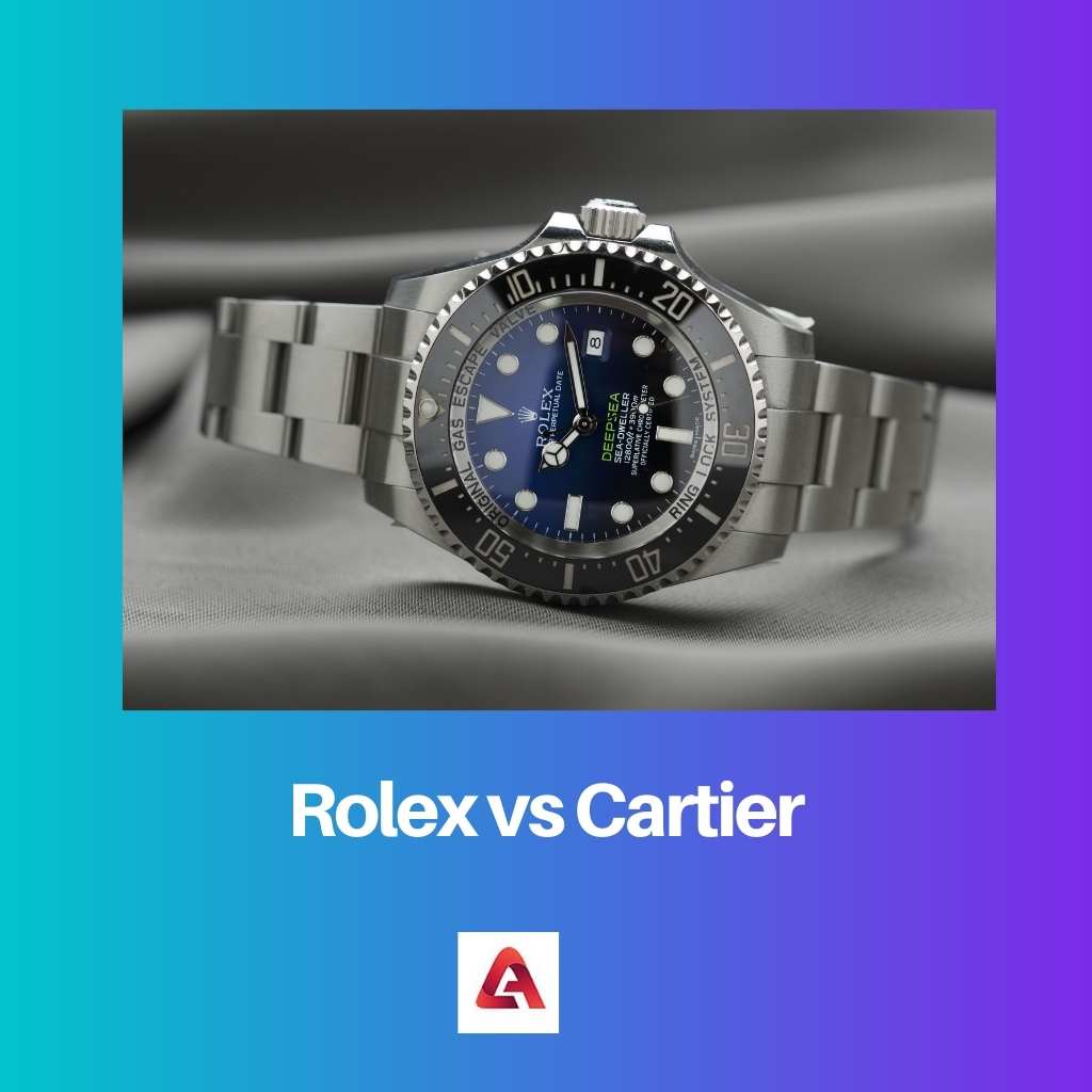 Rolex vs Cartier