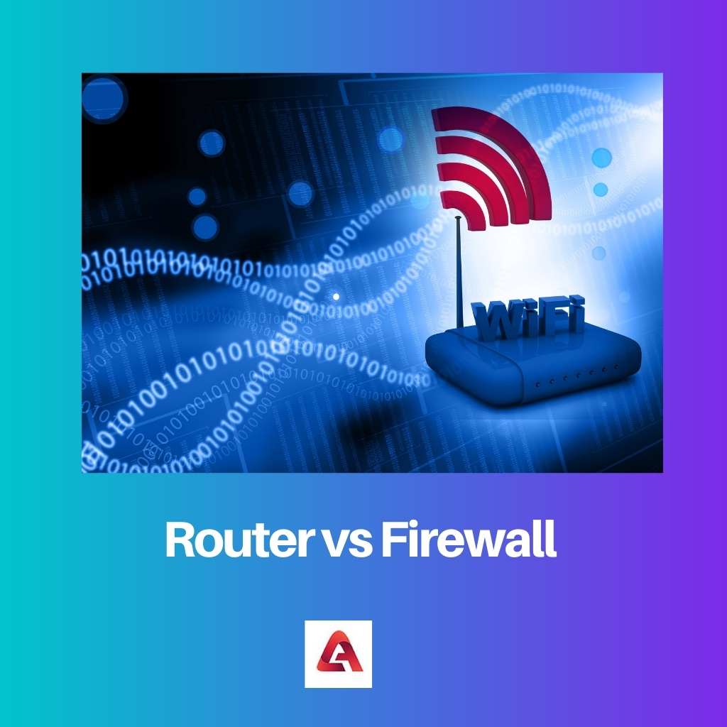 Router vs Firewall