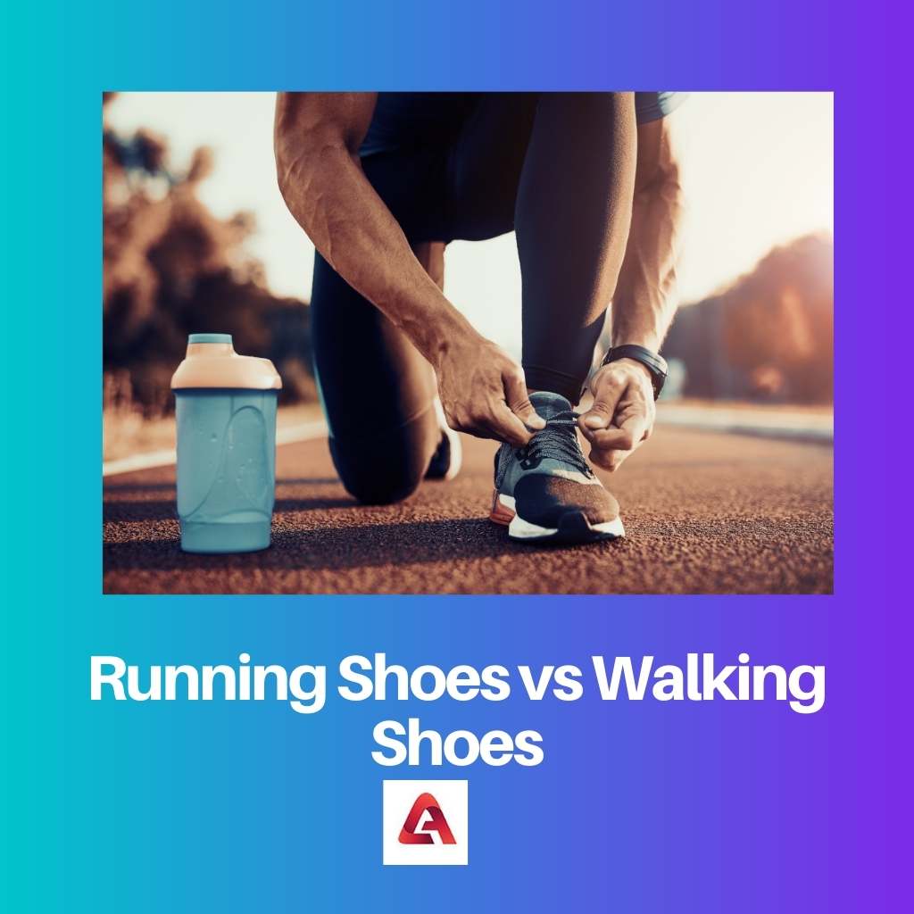 Running Shoes vs Walking Shoes