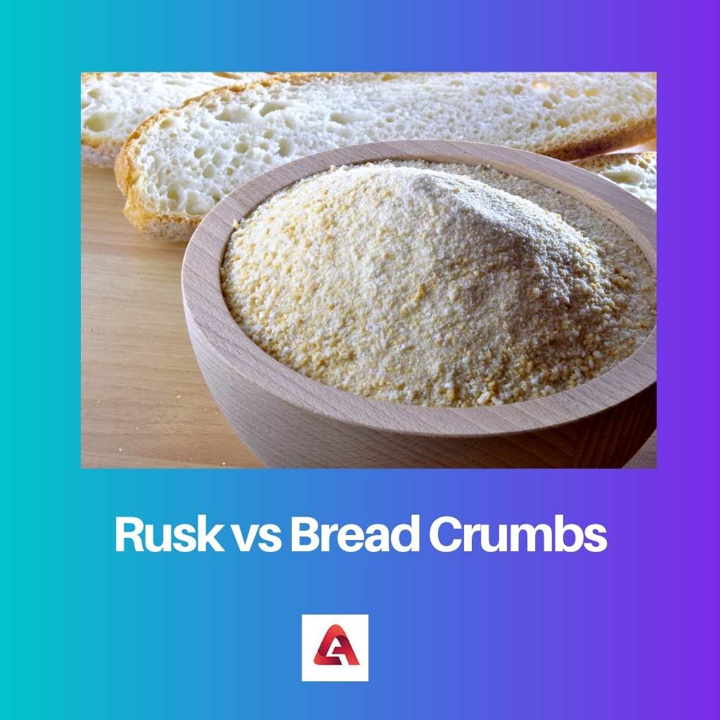 Rusk vs Bread Crumbs
