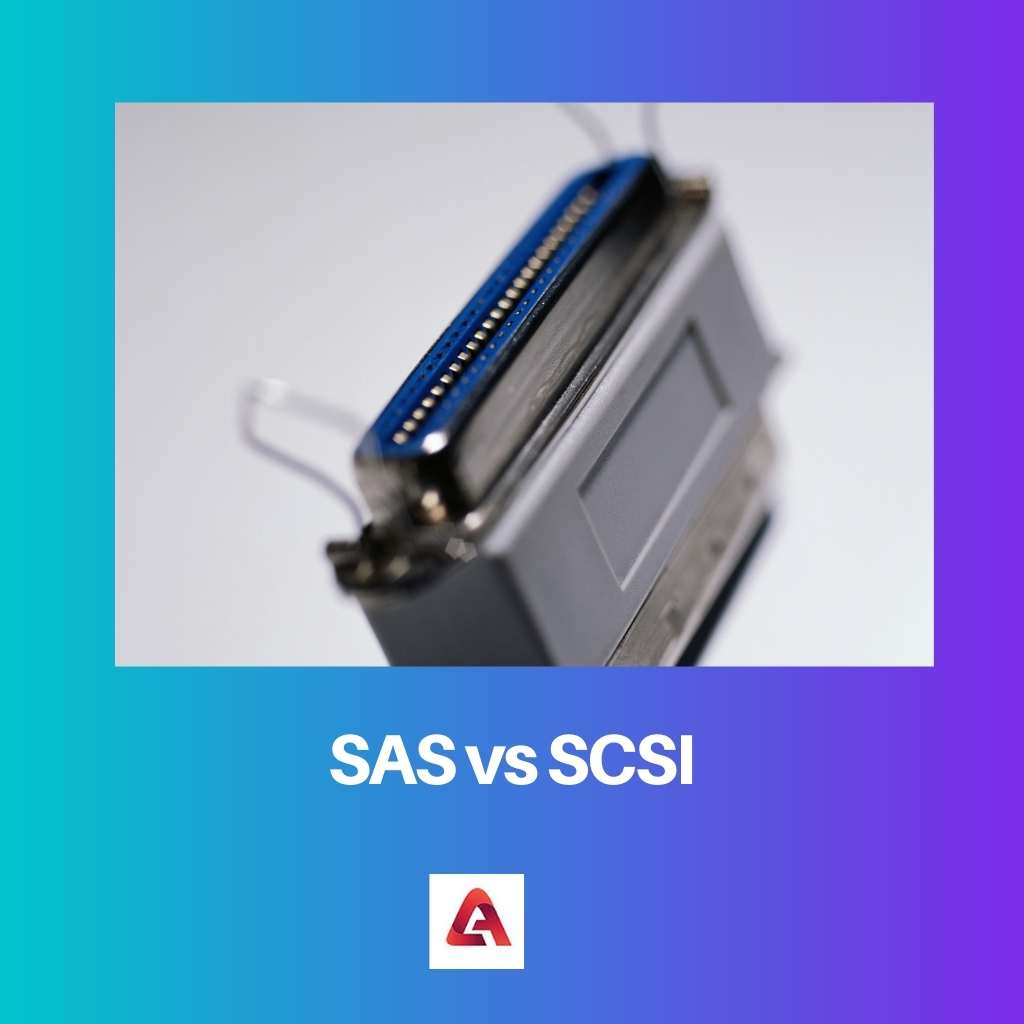 SAS vs SCSI