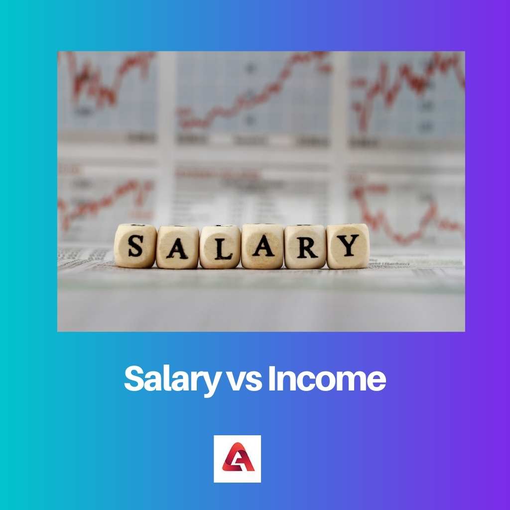 Salary vs Income