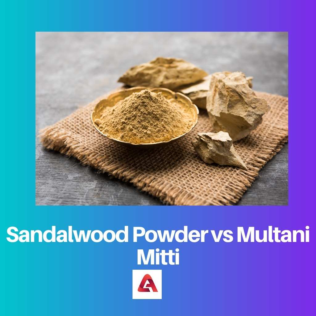 Sandalwood Powder vs Multani Mitti
