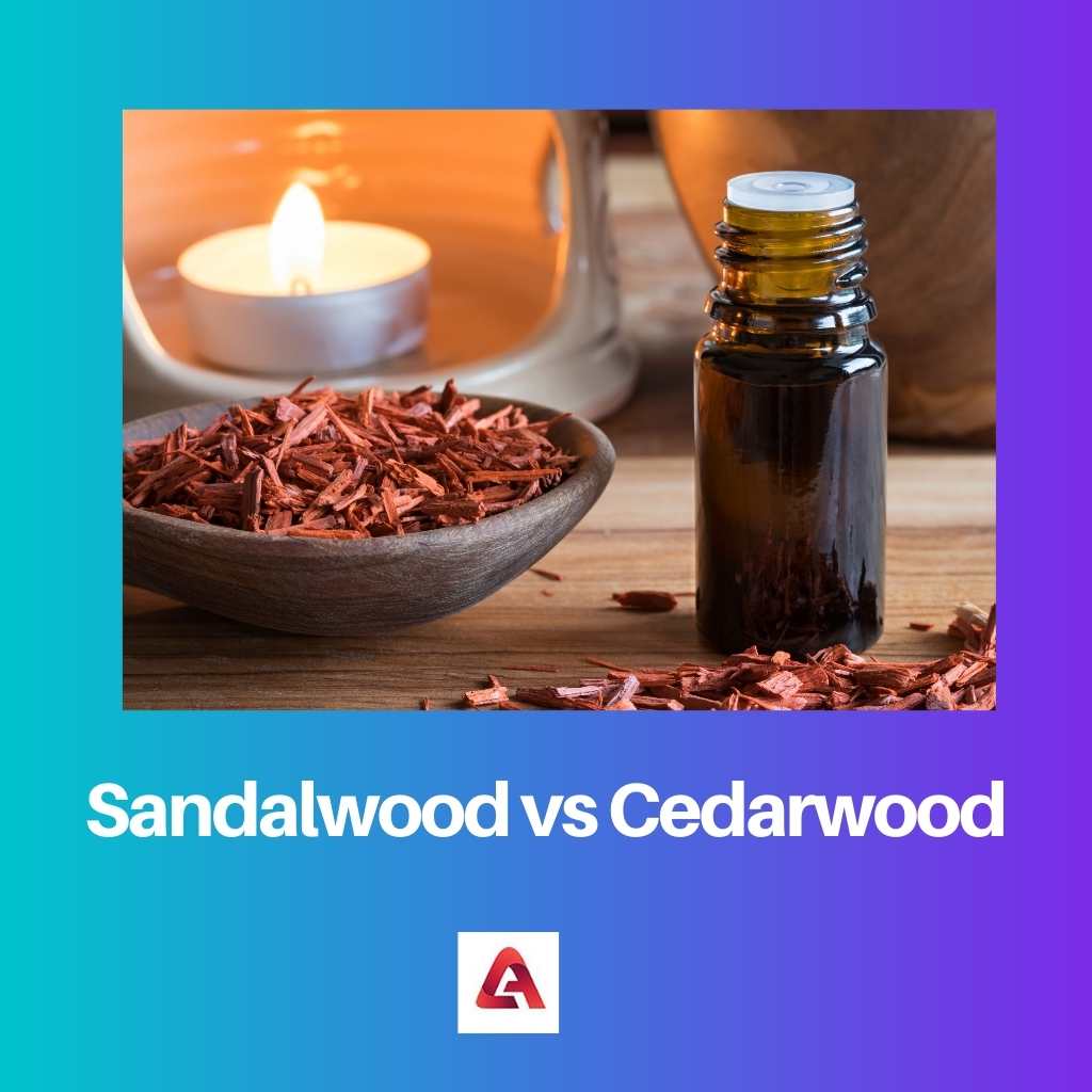 Sandalwood vs Cedarwood