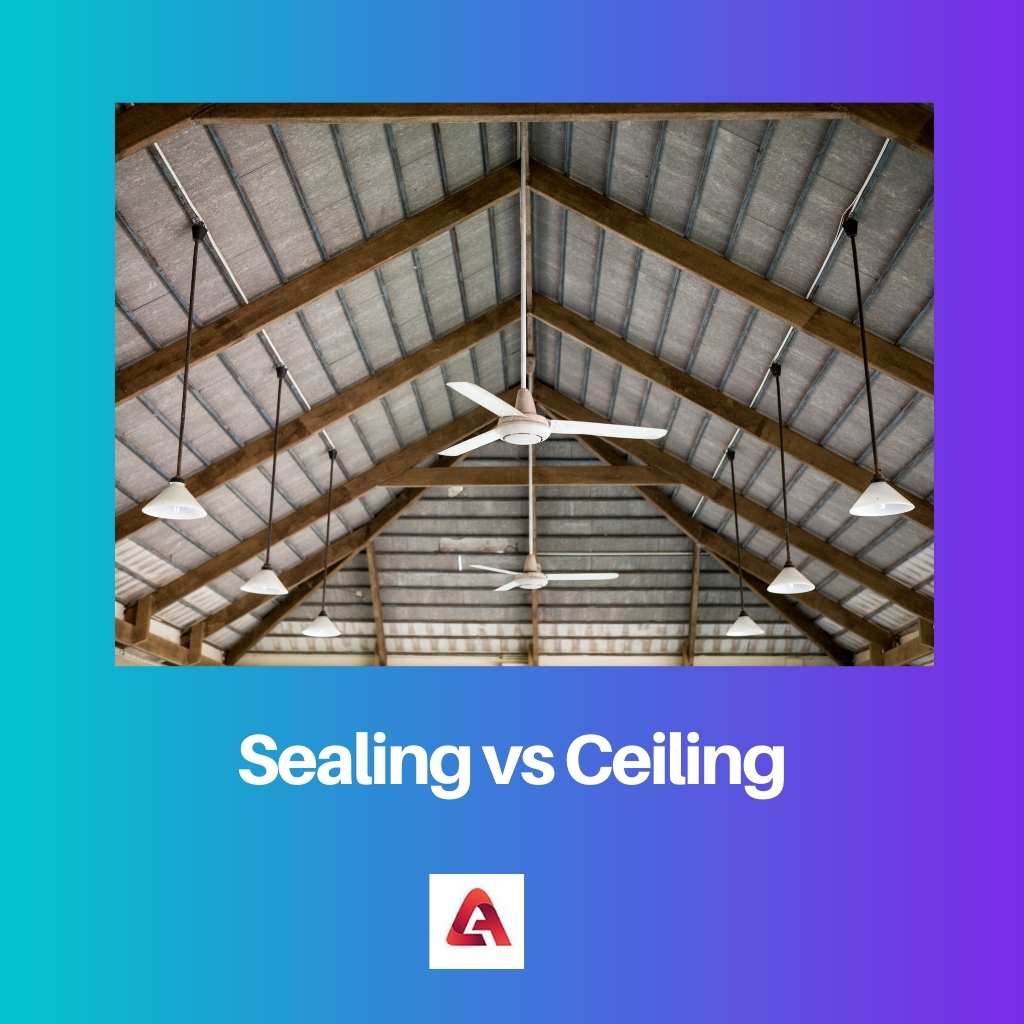 Sealing vs Ceiling