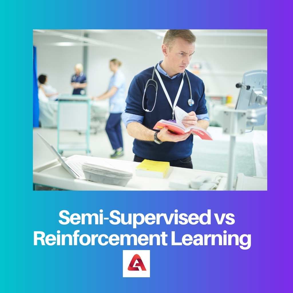 Semi Supervised vs Reinforcement Learning