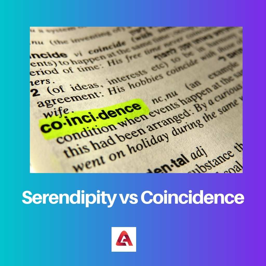 Serendipity vs Coincidence
