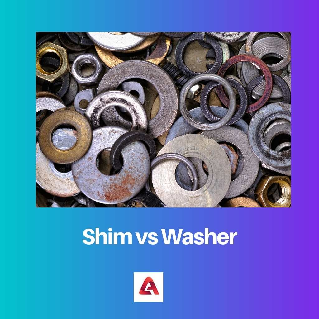 Shim vs Washer