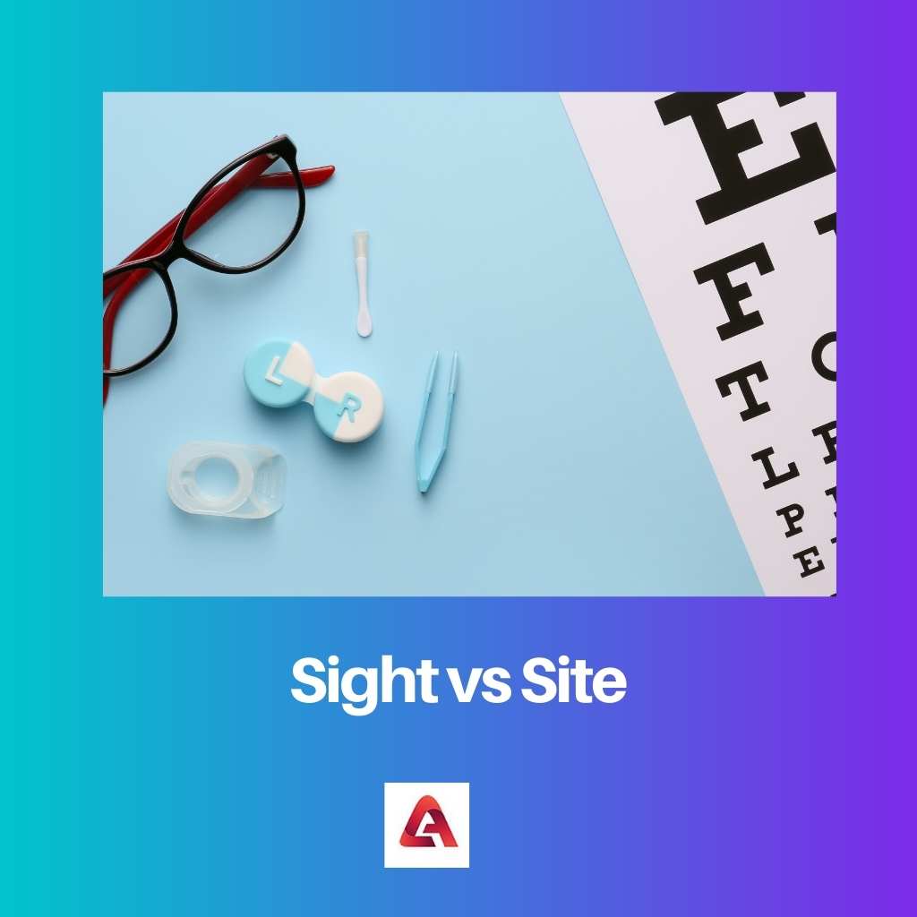 Sight vs Site