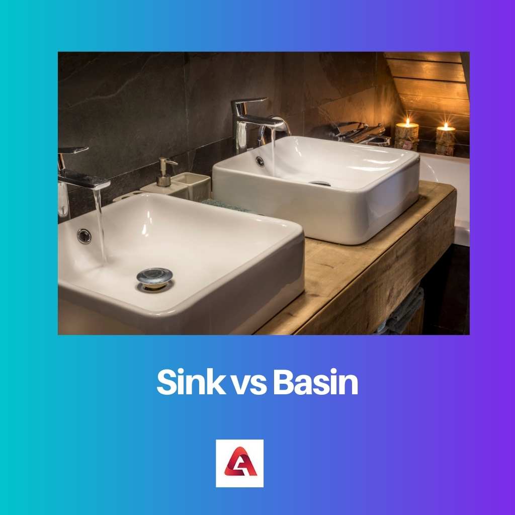 Sink vs Basin