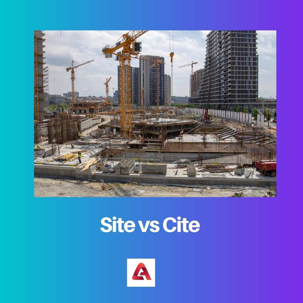Site vs Cite