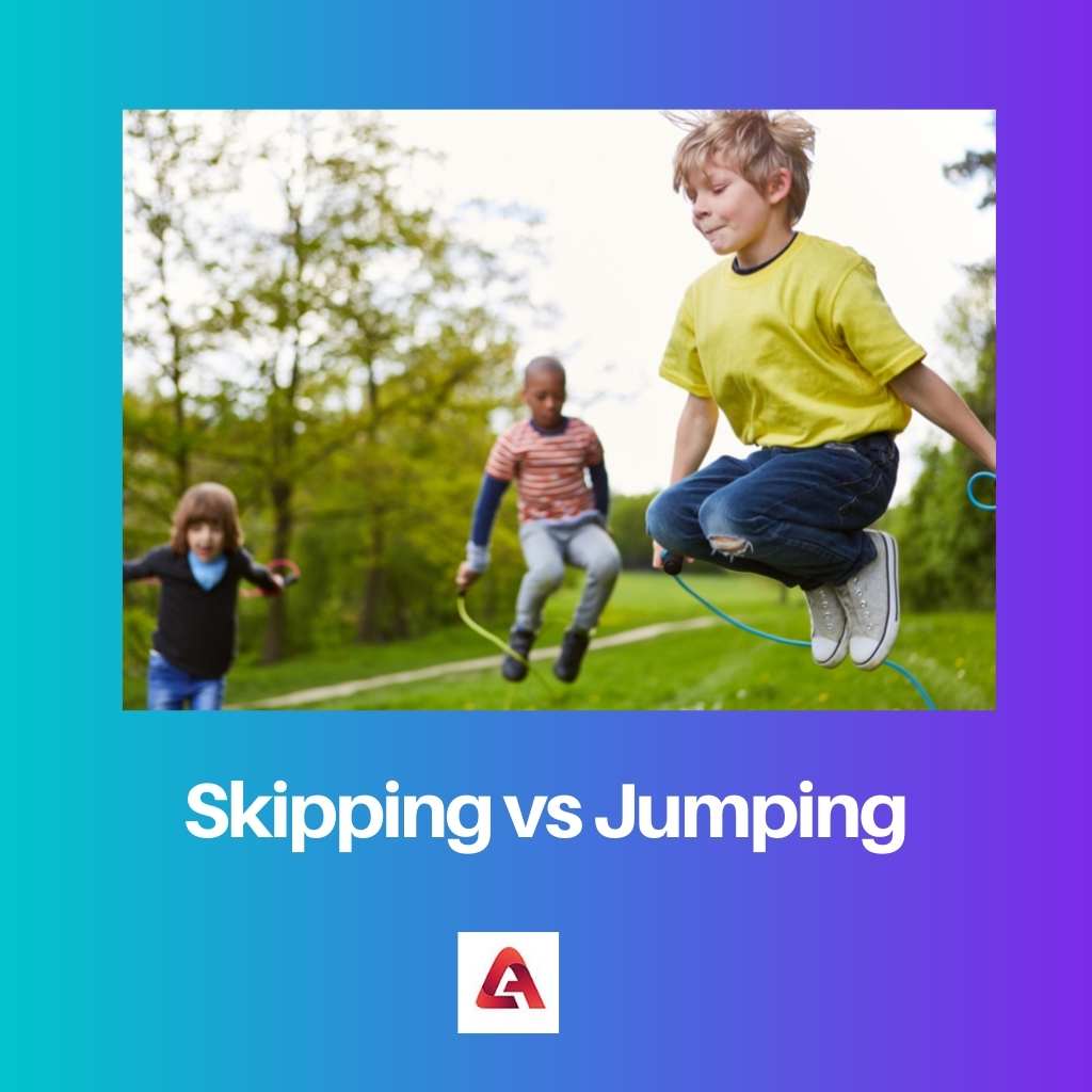 Skipping vs Jumping