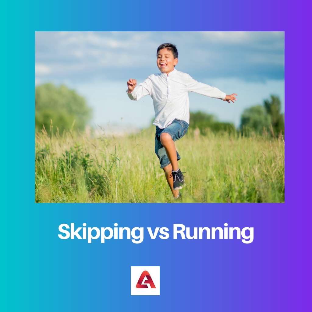 Skipping vs Running