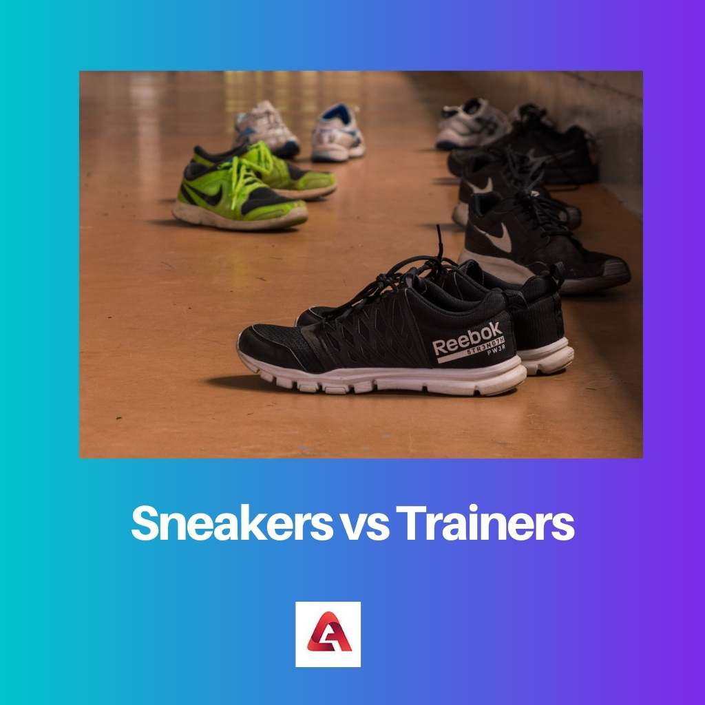 Sneakers vs Trainers