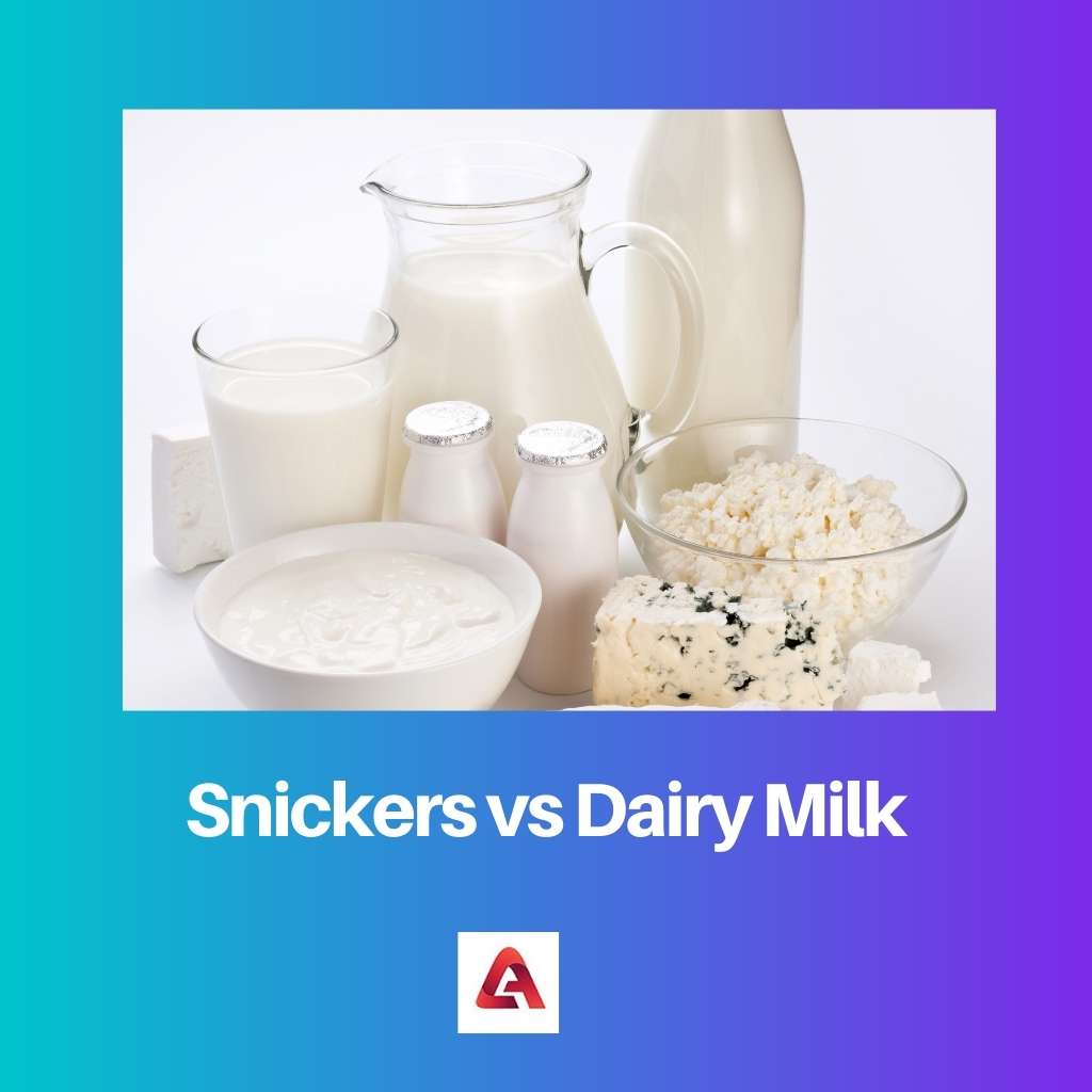 Snickers vs Dairy Milk