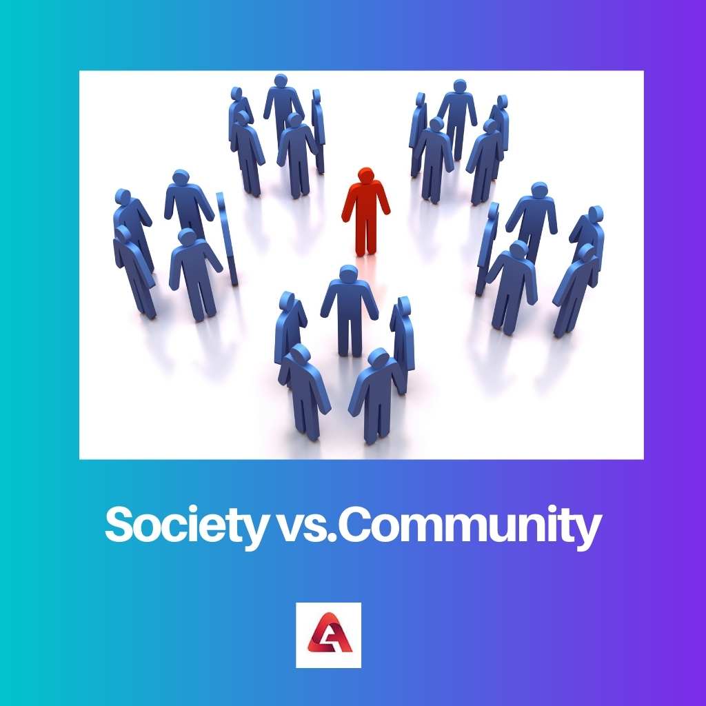 Society vs. Community