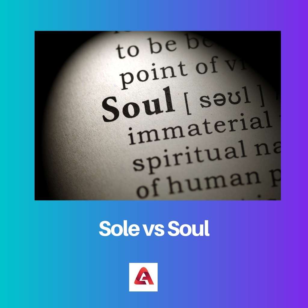 Sole vs Soul