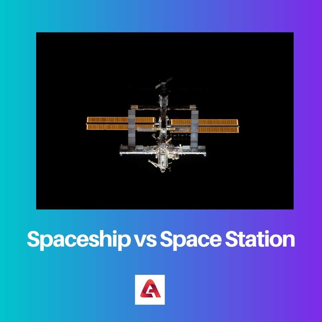 Spaceship vs Space Station