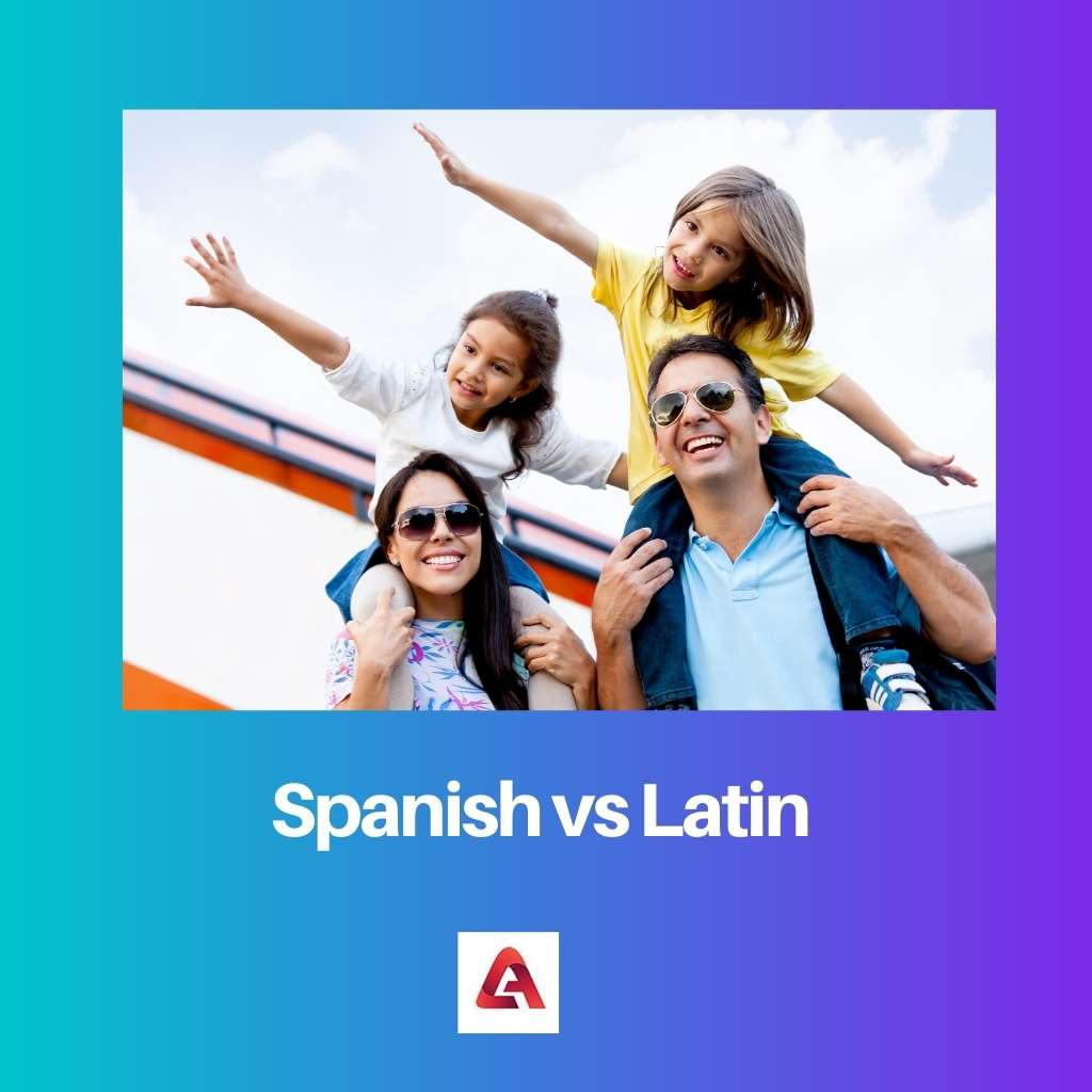 Spanish vs Latin