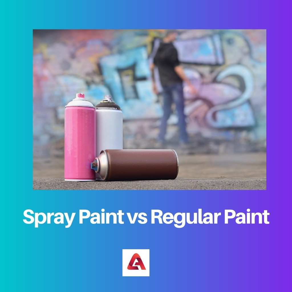Spray Paint vs Regular Paint