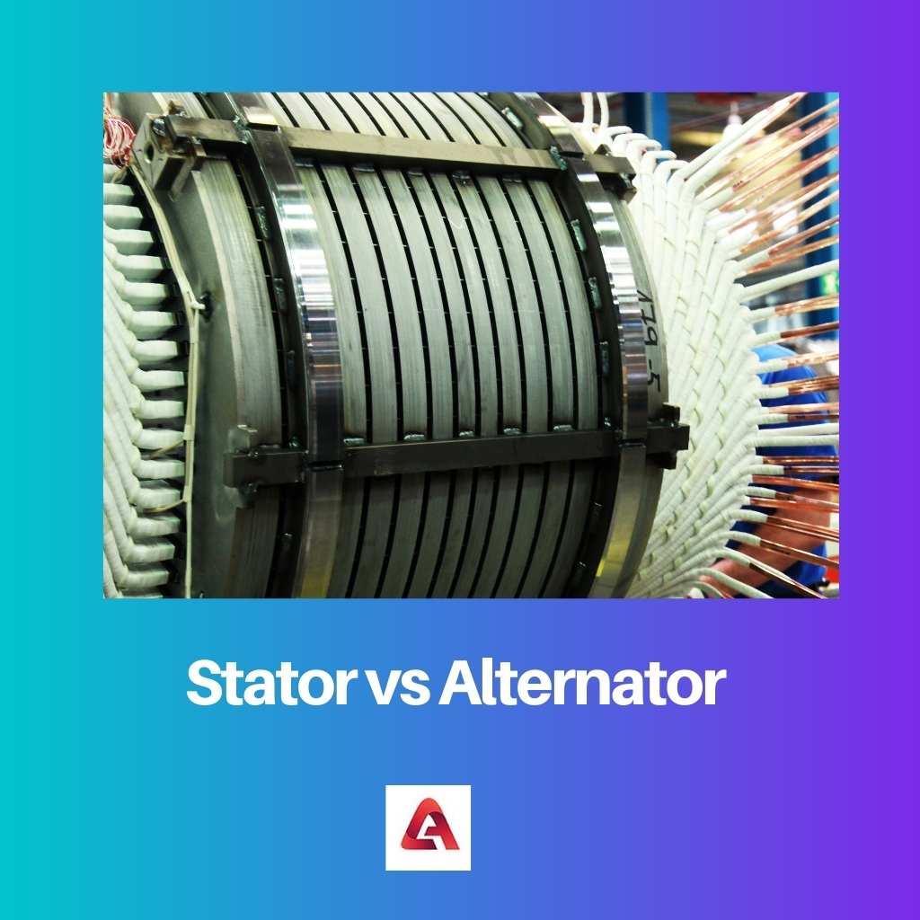 Stator vs Alternator