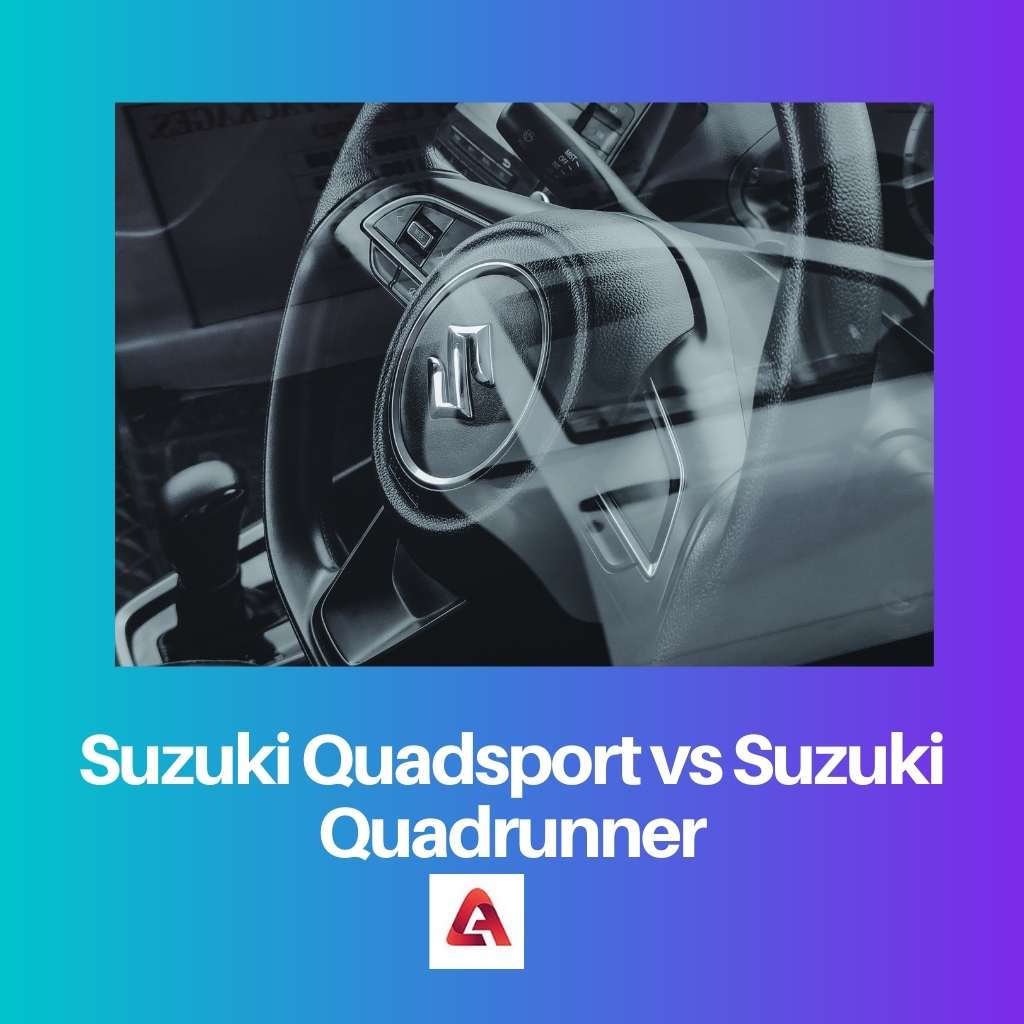 Suzuki Quadsport vs Suzuki Quadrunner