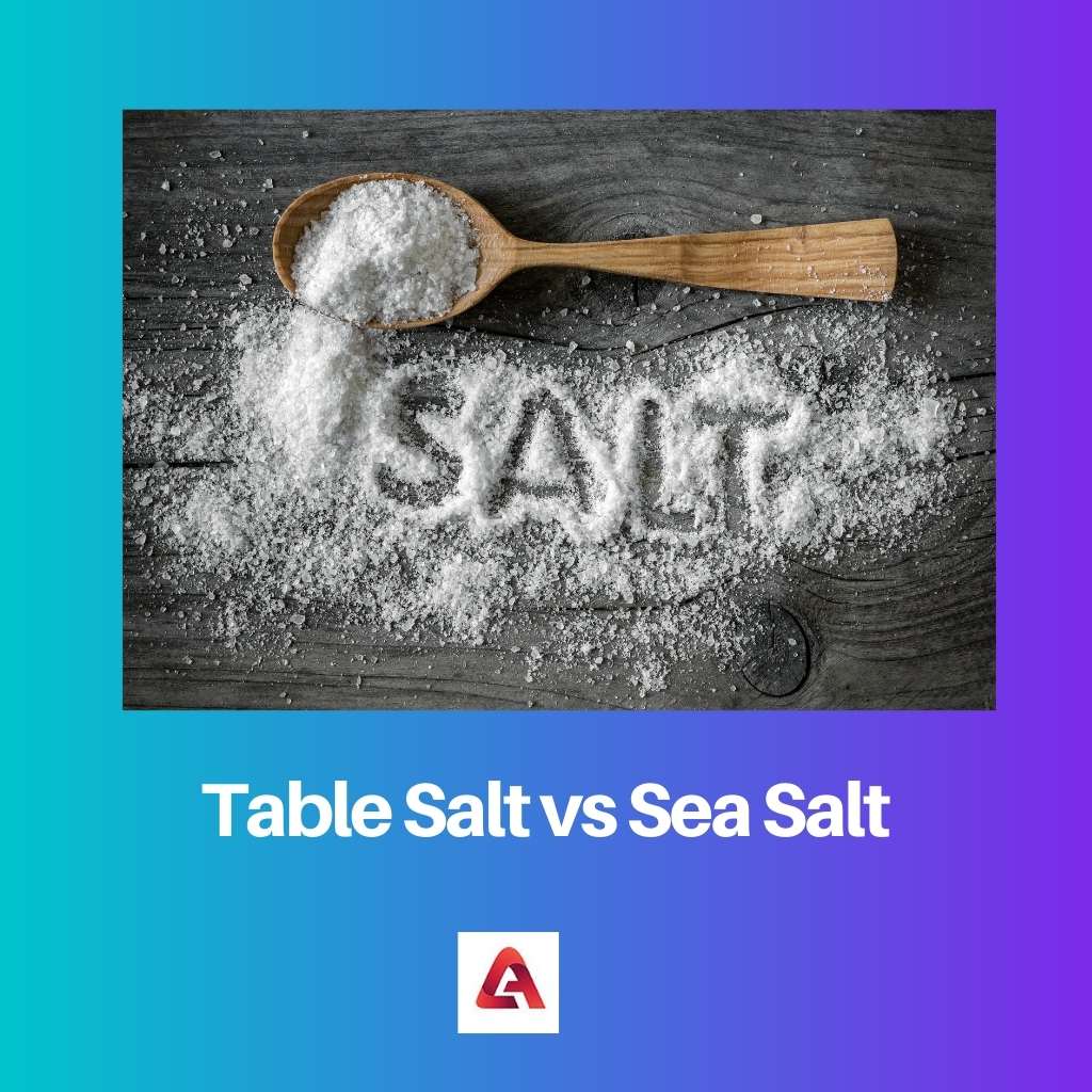 Table Salt vs Sea Salt
