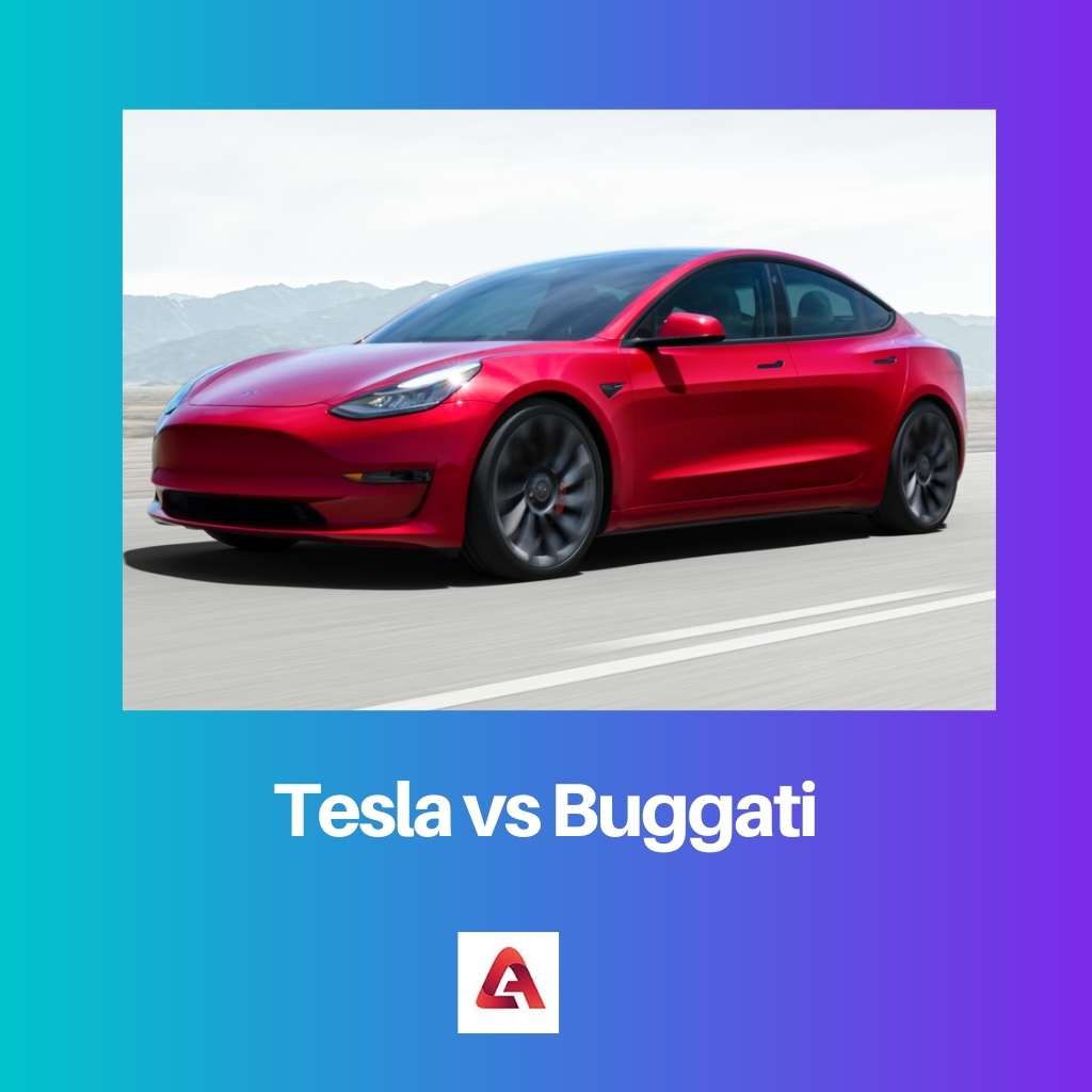 Tesla vs Buggati