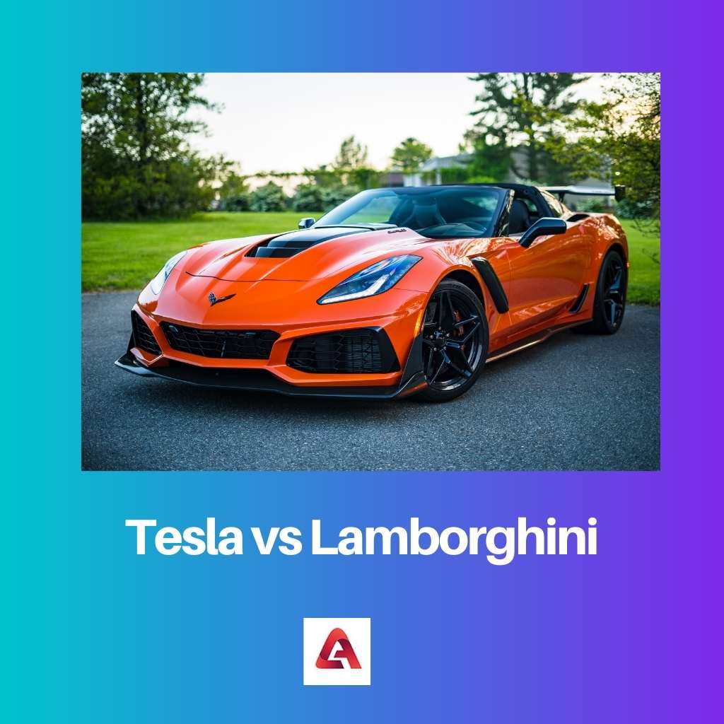 Tesla vs Lamborghini