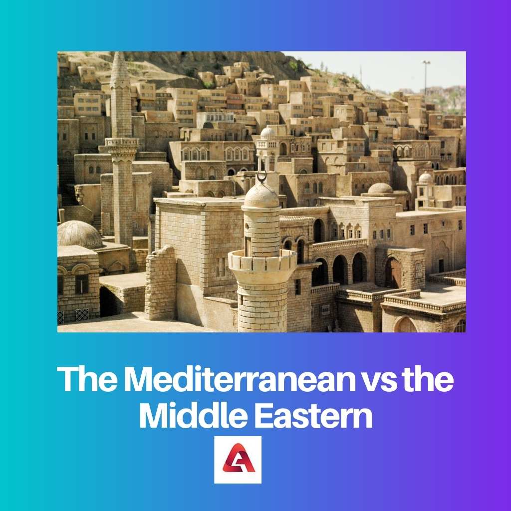The Mediterranean vs the Middle Eastern