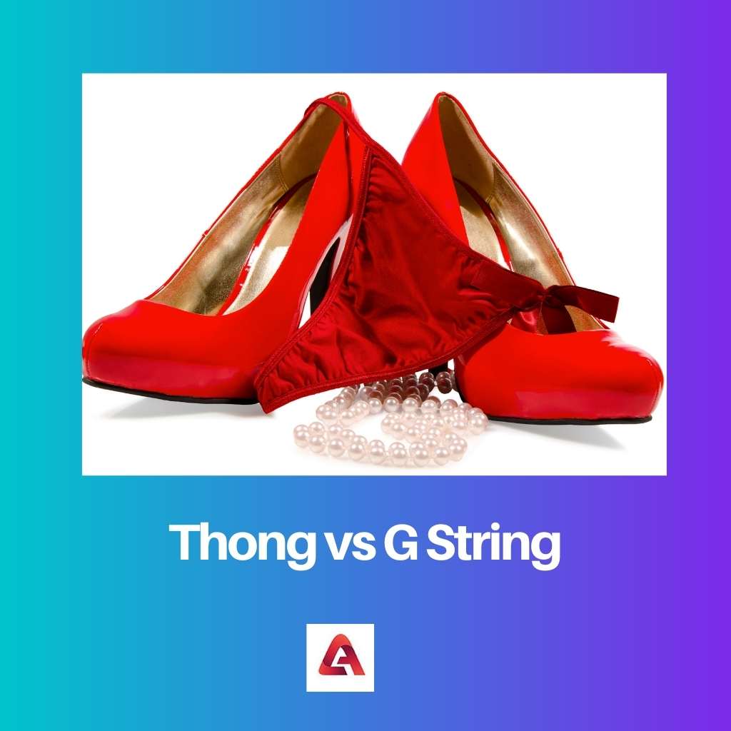 Thong vs G String