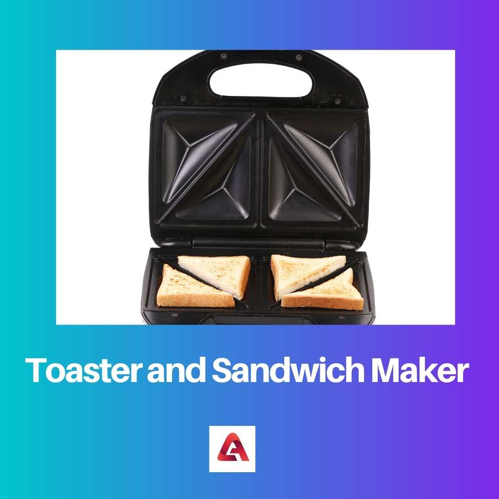 Toaster and Sandwich Maker