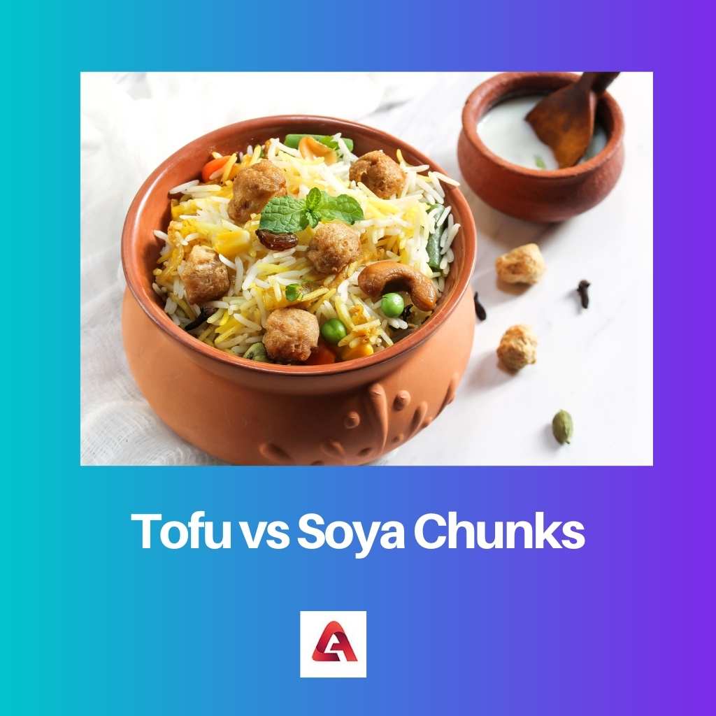 Tofu vs Soya Chunks