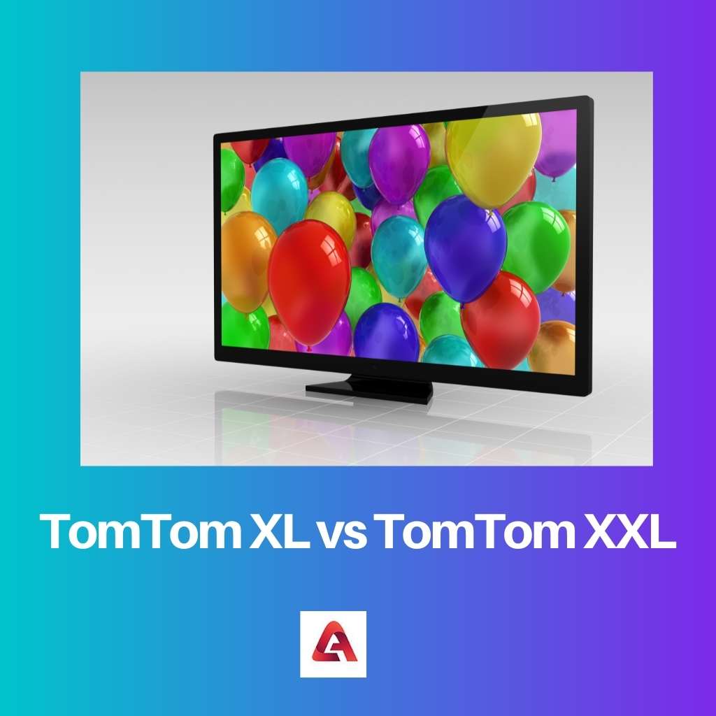 TomTom XL vs TomTom XXL