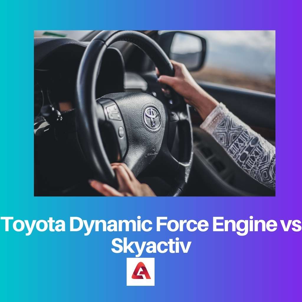 Toyota Dynamic Force Engine vs Skyactiv