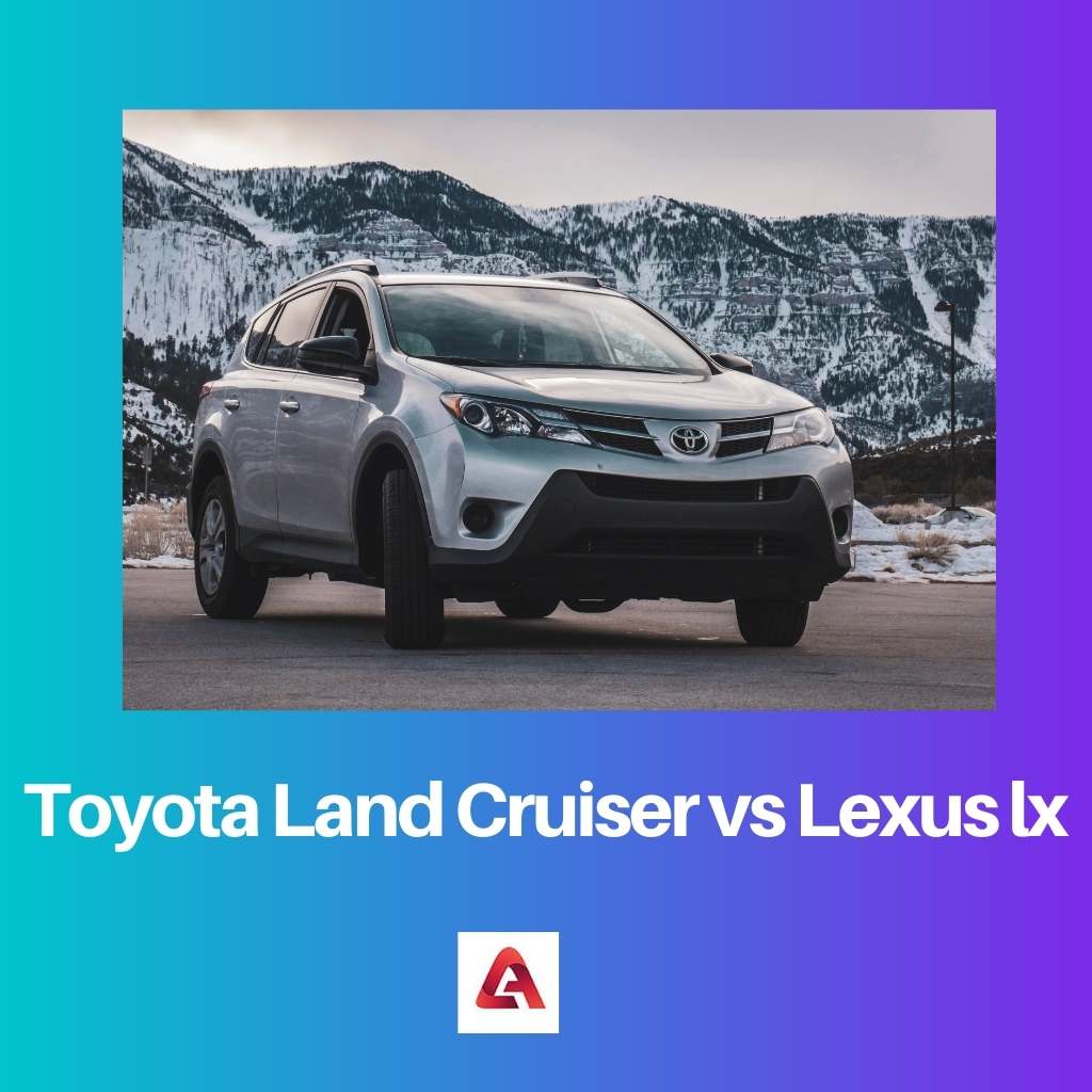 Toyota Land Cruiser vs Lexus