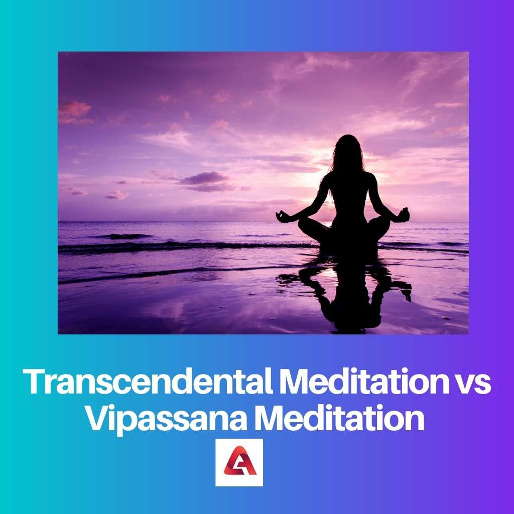 Transcendental Meditation vs Vipassana Meditation