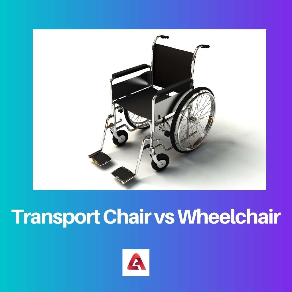 Transport Chair vs Wheelchair