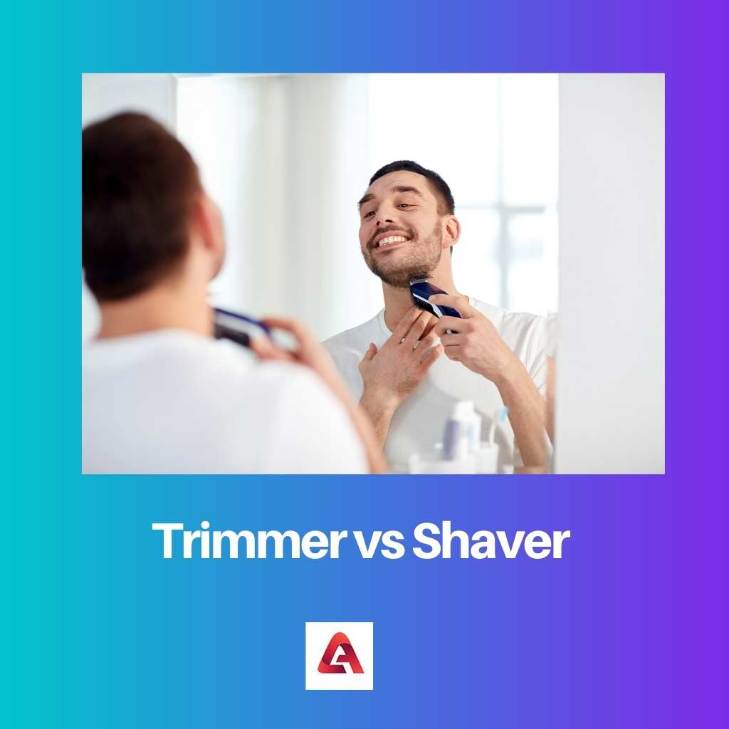 Trimmer vs Shaver