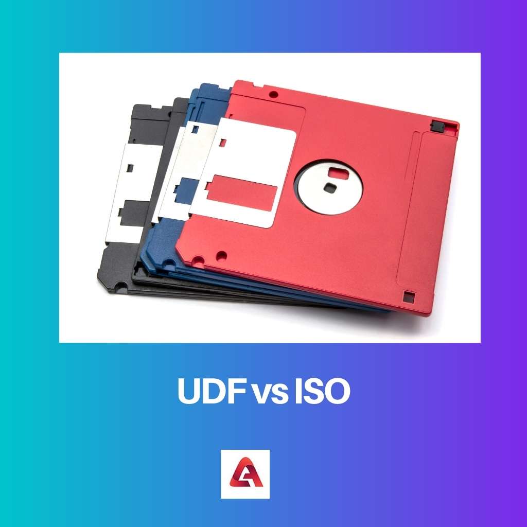 UDF vs ISO