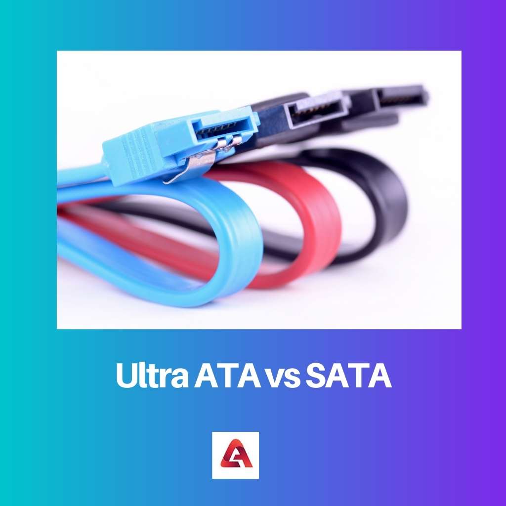 Ultra ATA vs SATA