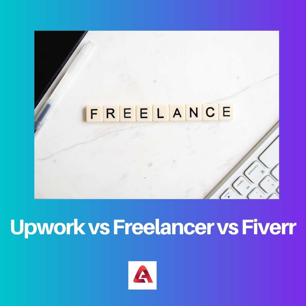 Upwork vs Freelancer vs Fiverr