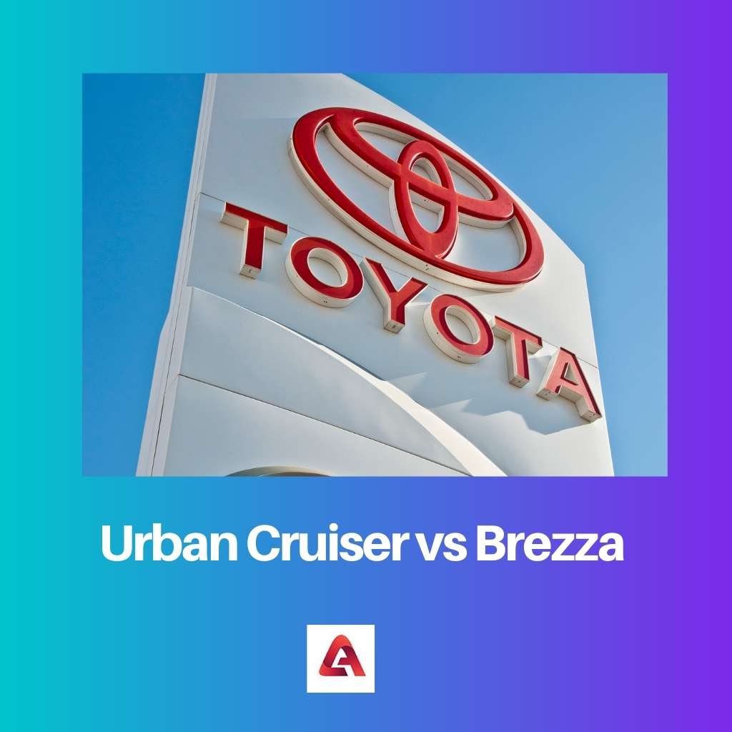 Urban Cruiser vs Brezza