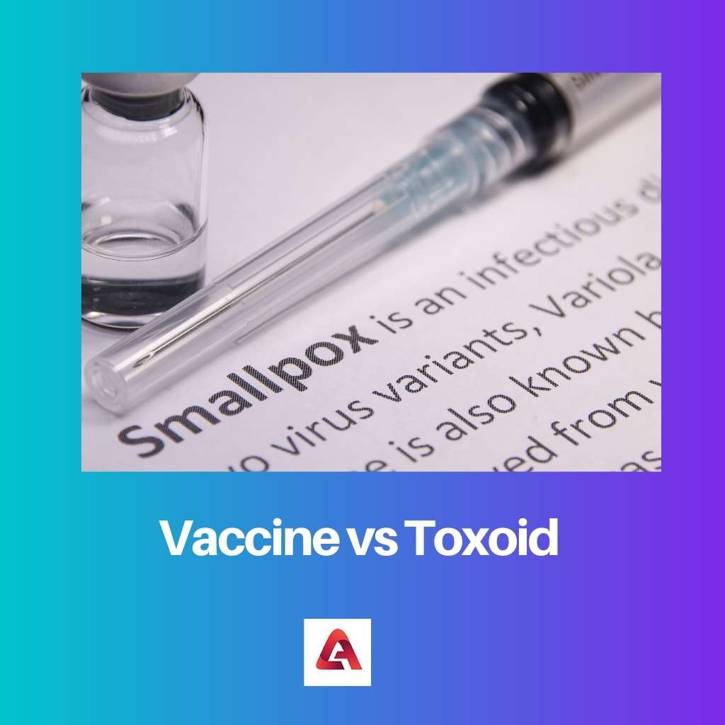 Vaccine vs Toxoid